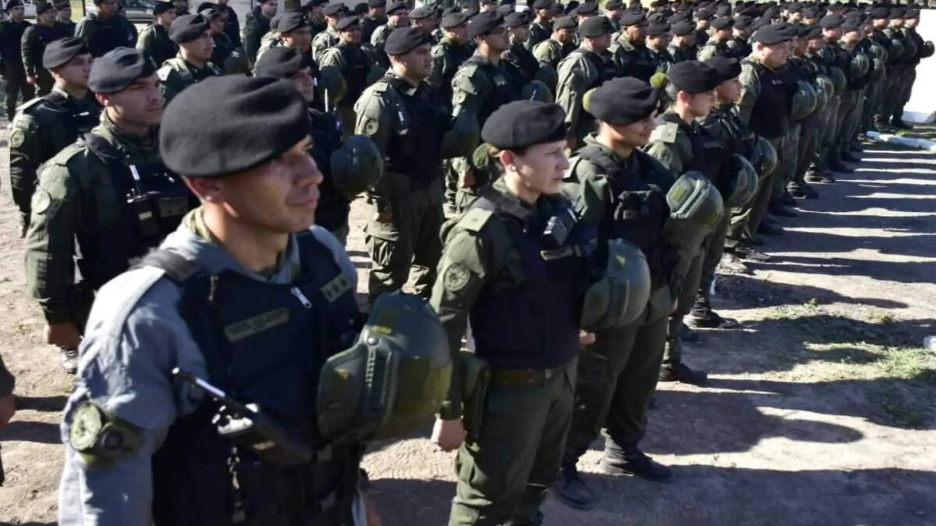 Fuerzas federales argentinas